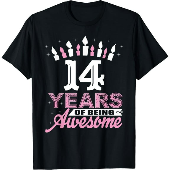 Exquisite and comfortable-14 Years Old - Born In 2006 - 14th Birthday Shirts For Girls T-Shirt