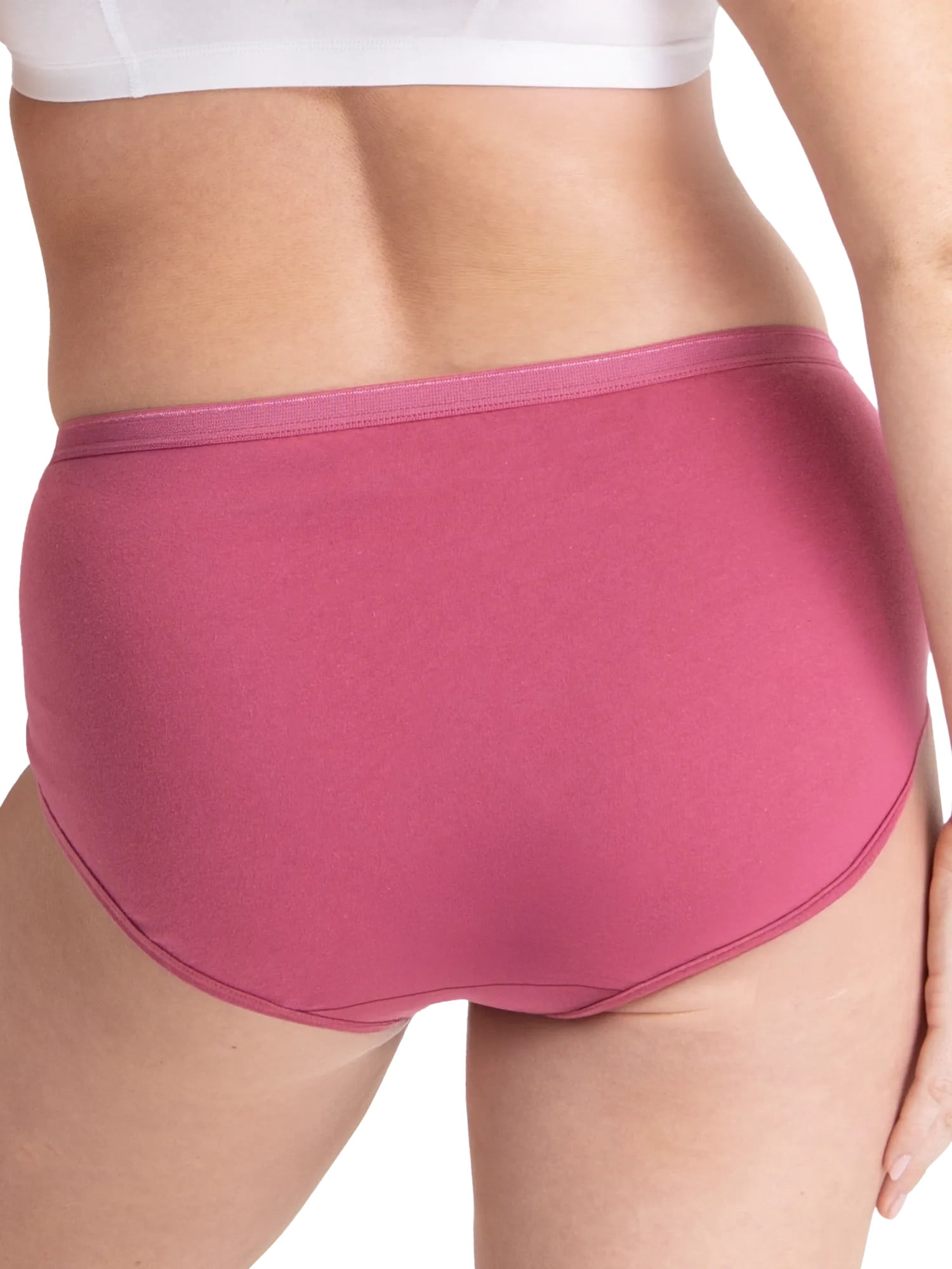 Fruit of the Loom Women's Cotton Brief Underwear, 6-Pack