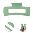 thumbnail image 3 of Unique Bargains 1 Pc Rectangle Hair Clips Hairdo Clip for Home Green, 3 of 5