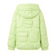 thumbnail image 4 of New Down Padded Jacket Women's Winter Padded Jacket Bright Pocket Padded Jacket Insulated Women Jacket for Ladies Coat Women Womens Mid Length Ladies Winter Jackets with Hood for Women with Hood, 4 of 8