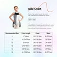 thumbnail image 5 of Aislor Girls Circus Clown Jumpsuit Halter Neck Sparkle Ballet Leotard Gymnastics Modern Dancewear White 12, 5 of 7