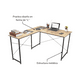 thumbnail image 5 of TOPLIVING Escritorio Minimalista Escritorio para Computadora Moderno Escritorios De Oficina Topliving Escritorio Home Office, 5 of 6