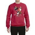 thumbnail image 2 of If It's Not a Boxer It's Just a Dog Gift | Mens Dog Lover Crewneck Graphic Sweatshirt, Vintage Heather Red, Small, 2 of 3