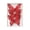 Red, variant on Silver Christmas Butterfly Ornaments, 3 Pcs Glitter Hanging Decorations for Xmas Tree, Holiday Home Party Decor