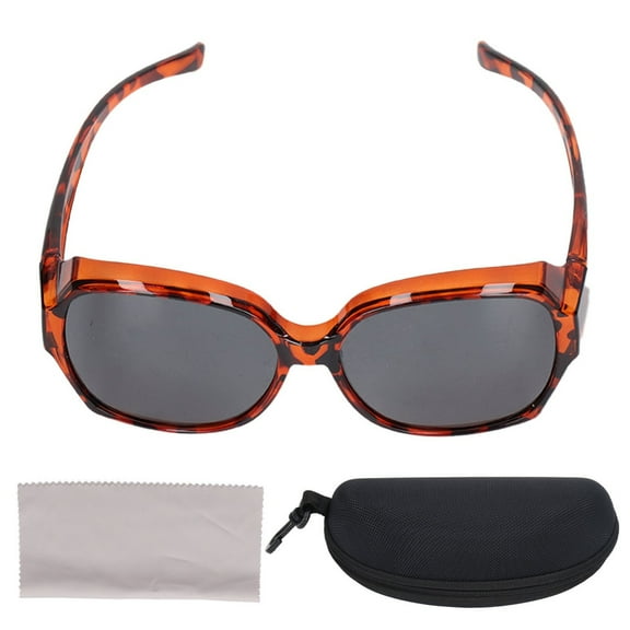 Over Glasses Sun glasses for Women Men Unisex Oversized Wrap Around Covers Sun Glasses Protections Polarized Overglasses