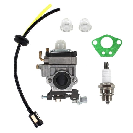Carburetor for John Deere BP40 BP40LE BP45LE BP50 BP50LE BP60 BP65LE 40.2cc 48.6cc Engine Type B Spark Plug Back Pack Blower