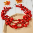 thumbnail image 4 of Guardurnaity Collar de bolas grande, ideal para mujeres, con clavícula moderna y versátil, ideal como regalo de Navidad o San Valentín. Ropa, zapatos y accesorios Miscelánea blanco talla única, 4 of 6