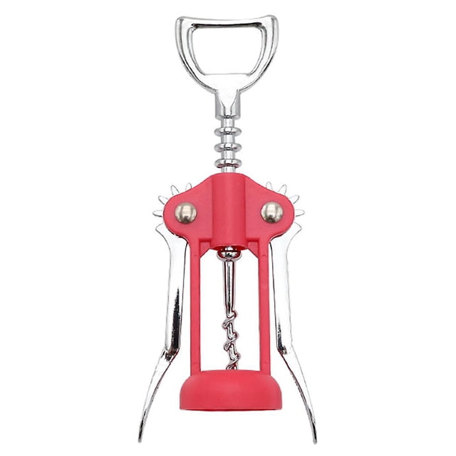 Ouvre-bouteille Polyvalent, Tire-Bouchon Multifonctionnel, Construction en Acier Inoxydable pour une Utilisation Sans Effort, Fonction 2 en 1 pour les Amateurs de Vin et de Bière