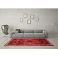 thumbnail image 3 of Ahgly Company Indoor Round Persian Red Traditional Area Rugs, 7' Round, 3 of 4