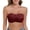AA-Wine Red, variant on Strapless Bra for Women qinhaie Women's Strapless High Support Lace Bra, Comfortable Breathable Wireless, Non-Slip Stay Up Bandeau Beige Bra
