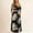 Black#01, variant on Dresses for Women Summer Off-Shoulder Ruffled Maxi Dress Casual Print Short Sleeve Flowy Boho Dresses with Pockets