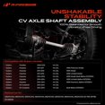 thumbnail image 2 of A-Premium Front Driver or Passenger Side CV Axle Shaft Assembly Compatible with Subaru Forester 2009-2013 Impreza 2011-2014 WRX 2012-2014 XV Crosstrek, 2 of 10