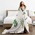 thumbnail image 5 of Kll Fleece Blanket Plush Throw Blanket Herbs,Soft Fuzzy Cozy Flannel Blanket For Couch Sofa Bed.(80"X60"), 5 of 9