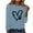 Light Blue, variant on ibuvkizy Valentine's Day!Sweatshirt for Women Printed Round Neck Pullover Long Sleeved Casual Womens Sweatshirts Army Green,M