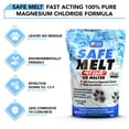 thumbnail image 7 of Safe Melt Pet Friendly Ice and Snow Melter, Fast Acting 100% Pure Magnesium Chloride Formula, 10lb, 7 of 7