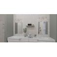 thumbnail image 3 of Quoizel Lucy 3-Light Brushed Nickel Bath Light, 3 of 6