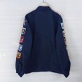 thumbnail image 4 of Chaqueta de carreras azul marino Reys Racing Lana Del 2024 con parche bordado conmemorativo LDR para hombre y mujer, 4 of 5