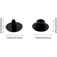 thumbnail image 5 of Croc Rivets Button 30PCS Black Replacement Strap Repair Fastener Button for -Styled Shoes, Unisex Classic Clog, Garden Shoes, Replacement Rivets Button, 5 of 5