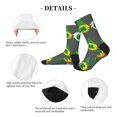 thumbnail image 4 of KLL Spring St Patrick’S Day Irish Gnomes Print Cool Socks Men's Women's Crew Socks Funny Crazy Novelty Stockings, 4 of 7