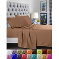thumbnail image 3 of 4 Piece Sheet Set - Comfy Breathable & Cooling Sheets -Bed Sheets for Women & Men - Deep Pockets, Easy-Fit, Extra Soft & Wrinkle Free Sheets- California KingTaupe, 3 of 5