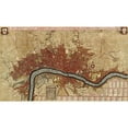 thumbnail image 2 of Beeck, Anna 18x12 Black Modern Framed Museum Art Print Titled - Dunkirk Dunquerque Defenses 1700, 2 of 4