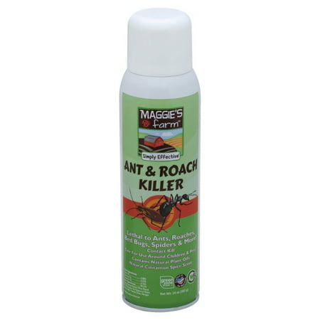 Maggie's Farm Ant & Roach Killer Spray, 14-ounce