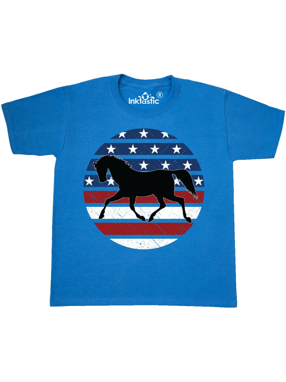 Inktastic Horse Lover USA Patriotic 
