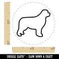 thumbnail image 2 of Newfoundland Dog Outline Self-Inking Rubber Stamp Ink Stamper - UV Ink - Mini 1/2 Inch, 2 of 7