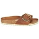 thumbnail image 2 of Sandalias Birkenstock Madrid Big Buckle para mujer, color marrón coñac, 2 of 7