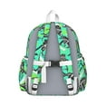 thumbnail image 3 of Cute Dinosaur Pattern Backpack for School,Cute School Bag,Schoolbag with Adjustable Shoulder Straps & Padded Back,13.4"x11"x4.7", 3 of 6