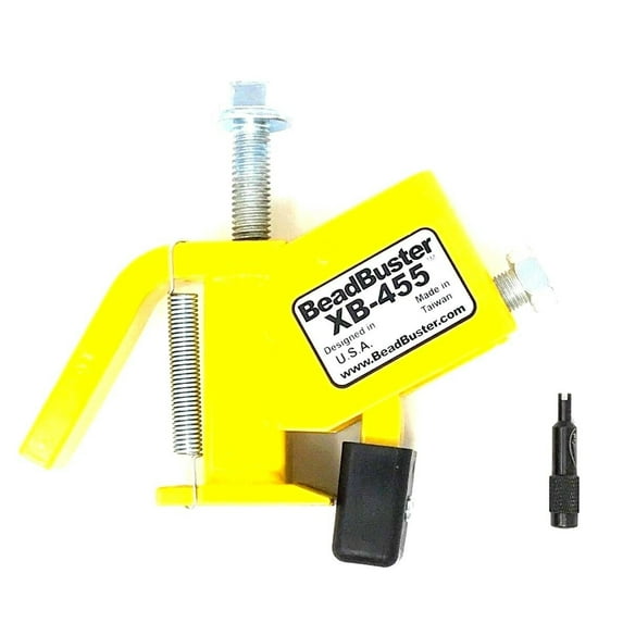 BeadBuster XB-455 BB4 Tire Bead Breaker Changer Bead Buster + VALVE CORE TOOL