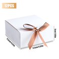 thumbnail image 2 of Cajas de regalo AIEX, 12 unidades, 11,5 x 11,5 x 5 cm, con cinta, 2 of 7