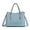 Denim, variant on MKF Collection Aurelia Women's Tote Bag, Crocodile Vegan Leather Handbag Purse by Mia K - Wine