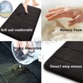 thumbnail image 4 of Memory Foam Bath Mat Non Slip Absorbent Super Cozy Velvet Bathroom Rug Carpet Super Water Absorption Bathroom Carpet Non-Slip Thick Bathroom Mat Wine Red(20" X 32", Wine Red), 4 of 5