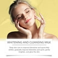Facial Whitening And Cleansing Milk Brighten Cleanser With Niacinamide