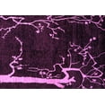 thumbnail image 1 of Ahgly Company Indoor Rectangle Oriental Purple Modern Area Rugs, 6' x 9', 1 of 4