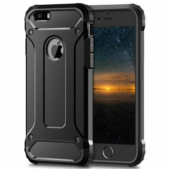 iPhone 11 Case, Heavy-Duty Tough Rugged Lightweight Slim Shockproof Protective Case for iPhone 11 6.1 Inch - Black