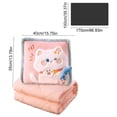 thumbnail image 3 of CaiYueKe 2 in 1 Pillow and Blanket Convertible Plush Cozy Cushion for Adults Travel Home Office Car Sofa Bed Pet Lovers Gift Soft Flannel Throw Warm Comforter, 3 of 7