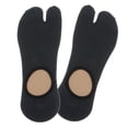 thumbnail image 3 of 1 Par Hombre Split 2 Toe Flip Flop Calcetines Tabi Calcetines Tobilleras deportivas Dark Gary Sunnimix Calcetines con dos o tres ojales, 3 of 8