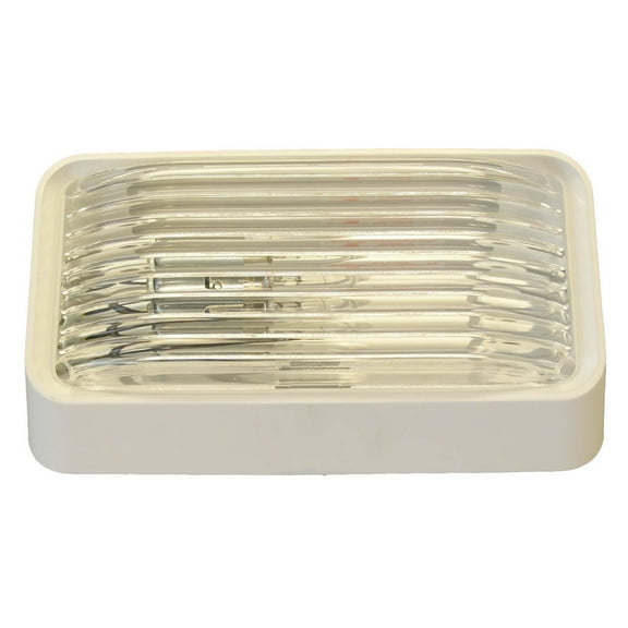 Gustafson Lighting GSAM4027 Replacement Lens for Rectangular Porch Light - Clear