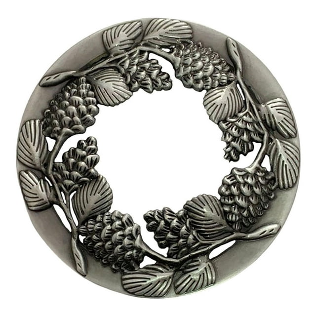 Vela en tarro retro con tapa de vela y pantallas de aleación de zinc, distribución estable de la fragancia. Plata