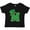 AB-Black, variant on Irish St Patricks Day Letter M Monogram Boys or Girls Toddler T-Shirt