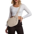 thumbnail image 2 of XQWJWLA Crossbody Bag for Women Stylish Casual Corduroy Crossbody With Zipper Closure And Adjustable Strap For Everyday Use And Travel, 2 of 5