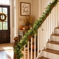 thumbnail image 5 of AYktou Maple Leaf Garland, 5.9Ft Artificial Ivy Garland Greenery Maple Leaves Vines Hanging Decor, Table Decor Artificial Maple Leaves Garland Vine for Home Mantle Party Indoor/Outdoor Decor, 5 of 6