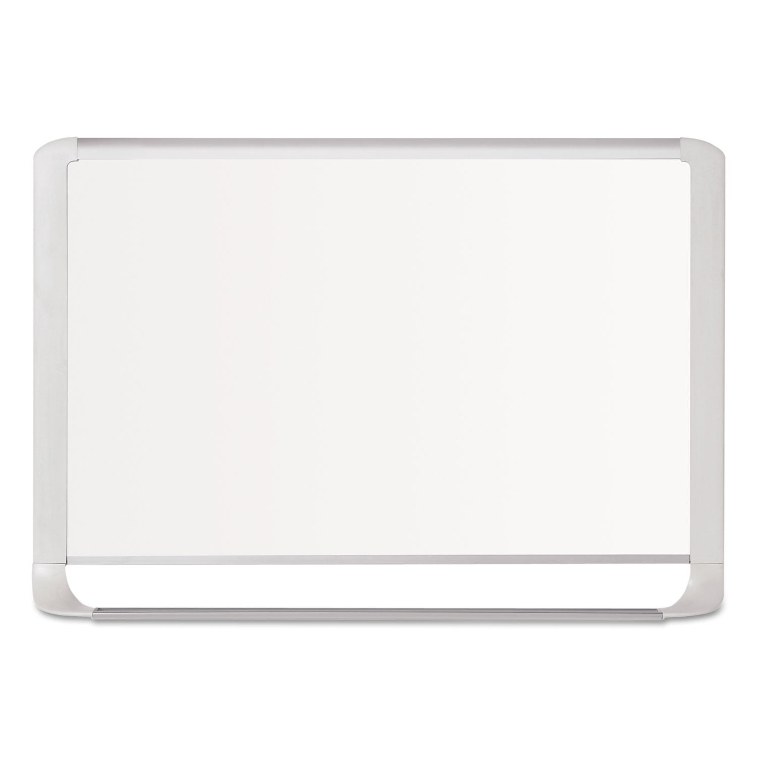 MasterVision MVI050205 Magnetic Gold Ultra 48 in. x 36 in. Dry Erase Boards - White Surface/White/Natural Aluminum Frame