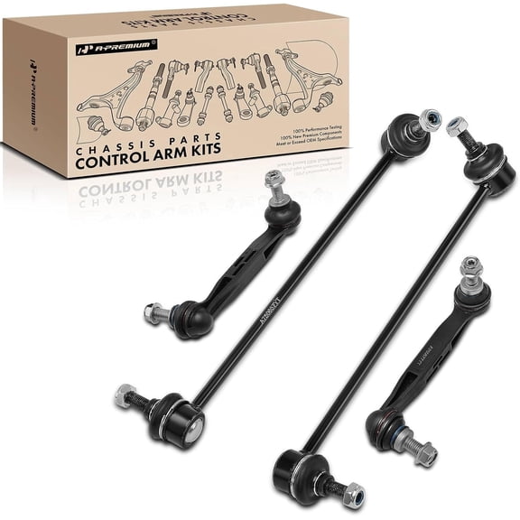 A-Premium Front Rear Sway Bar Link Kit Compatible with BMW 320i 328d 328i 330i 335i 340i 428i 430i 435i 440i 228i 230i M235i M240i 4-PC Set