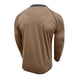 thumbnail image 5 of pstuiky Camisas de manga larga abrigadas para hombre, Cárdigan informal de color liso con botones para hombre, manga larga y cuello redondo salir tops s, 5 of 7