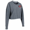 thumbnail image 3 of Sudadera Crop Top NFL para Mujer Manga Larga y Cuello Redondo 49 ers Oxford Talla G, 3 of 4