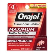 Orajel Maximum Strength Oral Pain Reliever - 0.25 Oz, 6 Pack