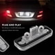 thumbnail image 3 of LED License Plate Light Lamp Error Free for Benz Mercedes W203 5D W211 R171 W219, 3 of 5